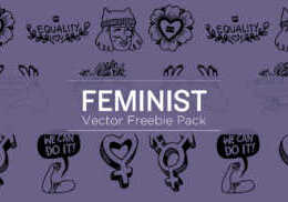 Feminist Vector Freebie